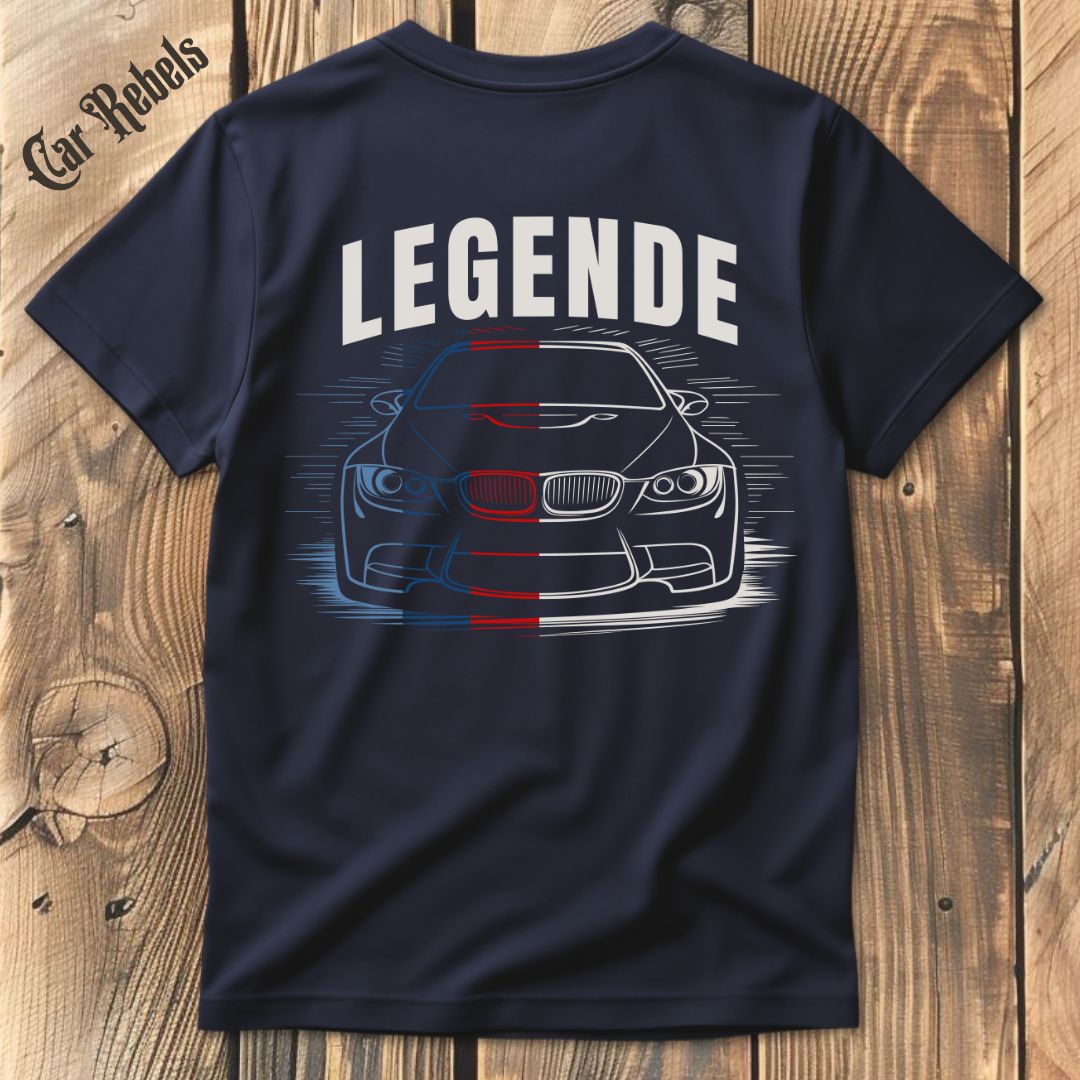 Legende BMW M Edition T-Shirt Backprint - Car Rebels