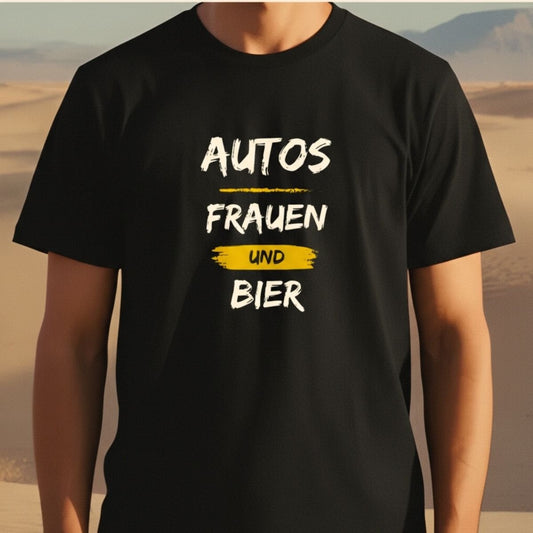 Madmax Style Autos Frauen und Bier | T-Shirt - Car Rebels
