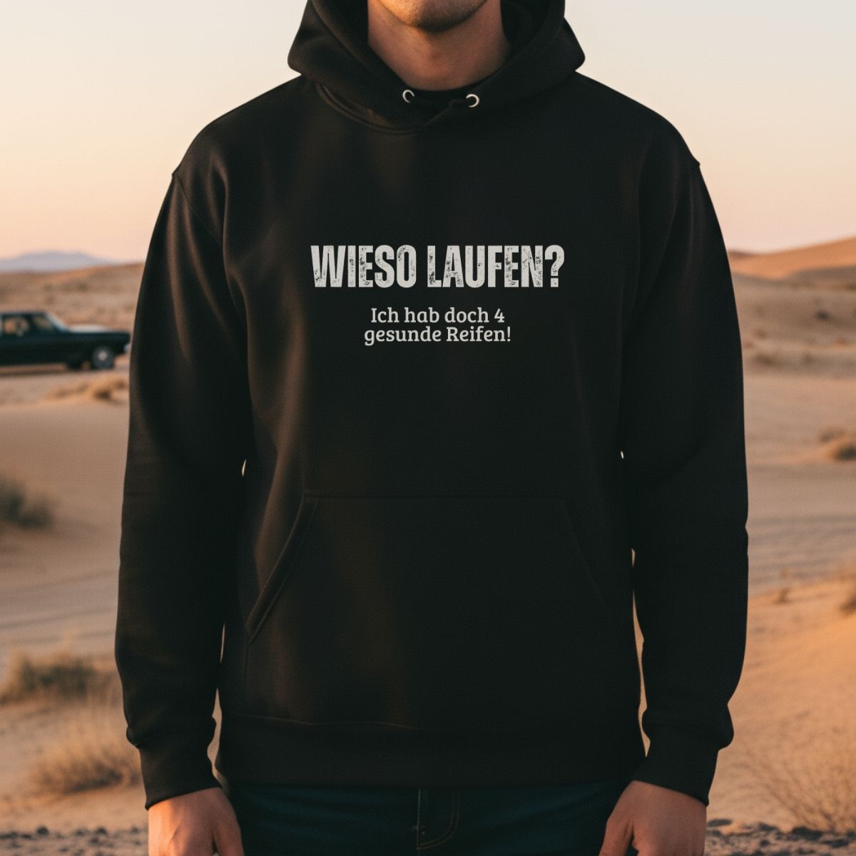 Madmax Style Wieso laufen - Textversion | Hoodie - Car Rebels
