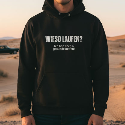 Madmax Style Wieso laufen - Textversion | Hoodie - Car Rebels
