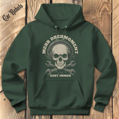 Mehr Drehmoment geht immer | Hoodie - Car Rebels