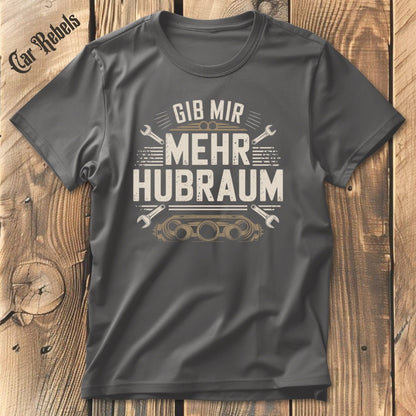 Mehr Hubraum T-Shirt - Car Rebels