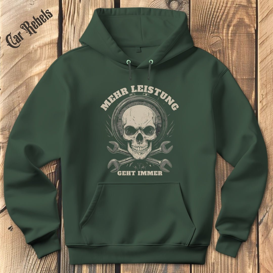 Mehr Leistung geht immer Hoodie - Car Rebels