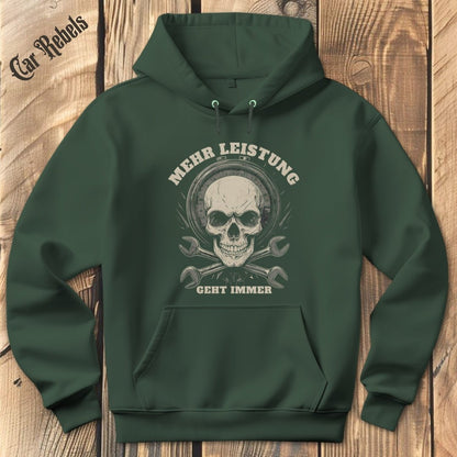 Mehr Leistung geht immer Hoodie - Car Rebels