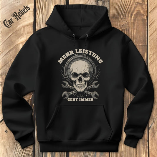 Mehr Leistung geht immer Hoodie - Car Rebels