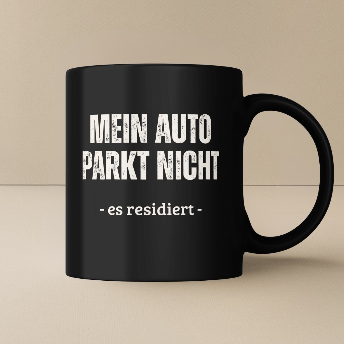 Mein Auto parkt nicht Tasse - Car Rebels