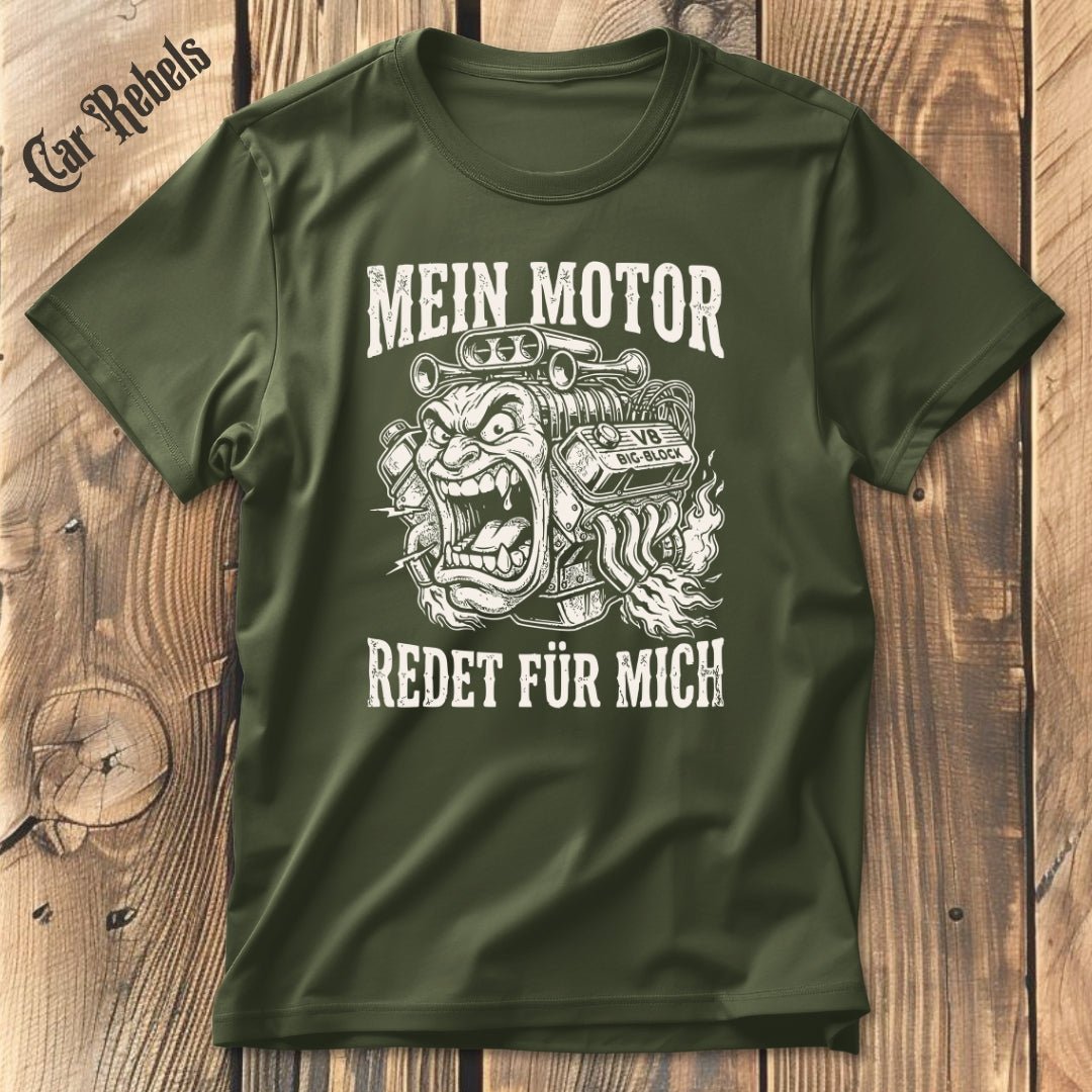 Mein Motor Redet T-Shirt - Car Rebels