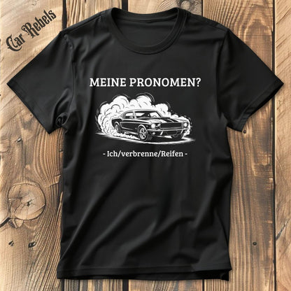 Meine Pronomen Reifen T-Shirt - Car Rebels