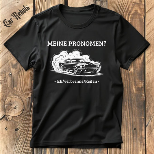 Meine Pronomen Reifen T-Shirt - Car Rebels