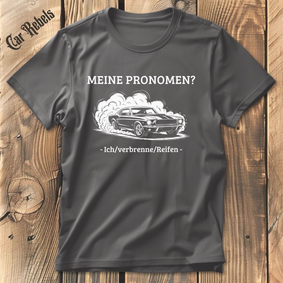 Meine Pronomen Reifen T-Shirt - Car Rebels