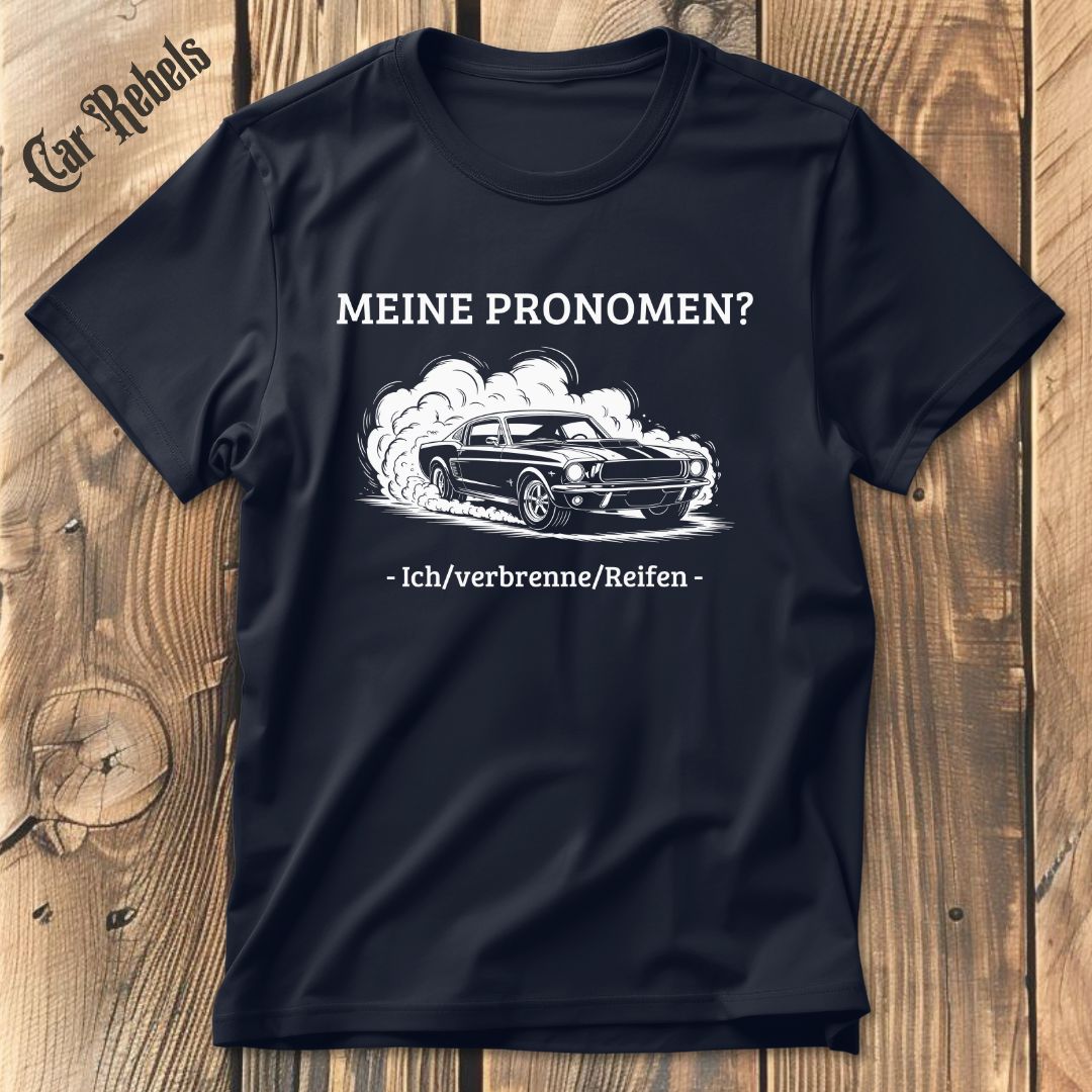 Meine Pronomen Reifen T-Shirt - Car Rebels
