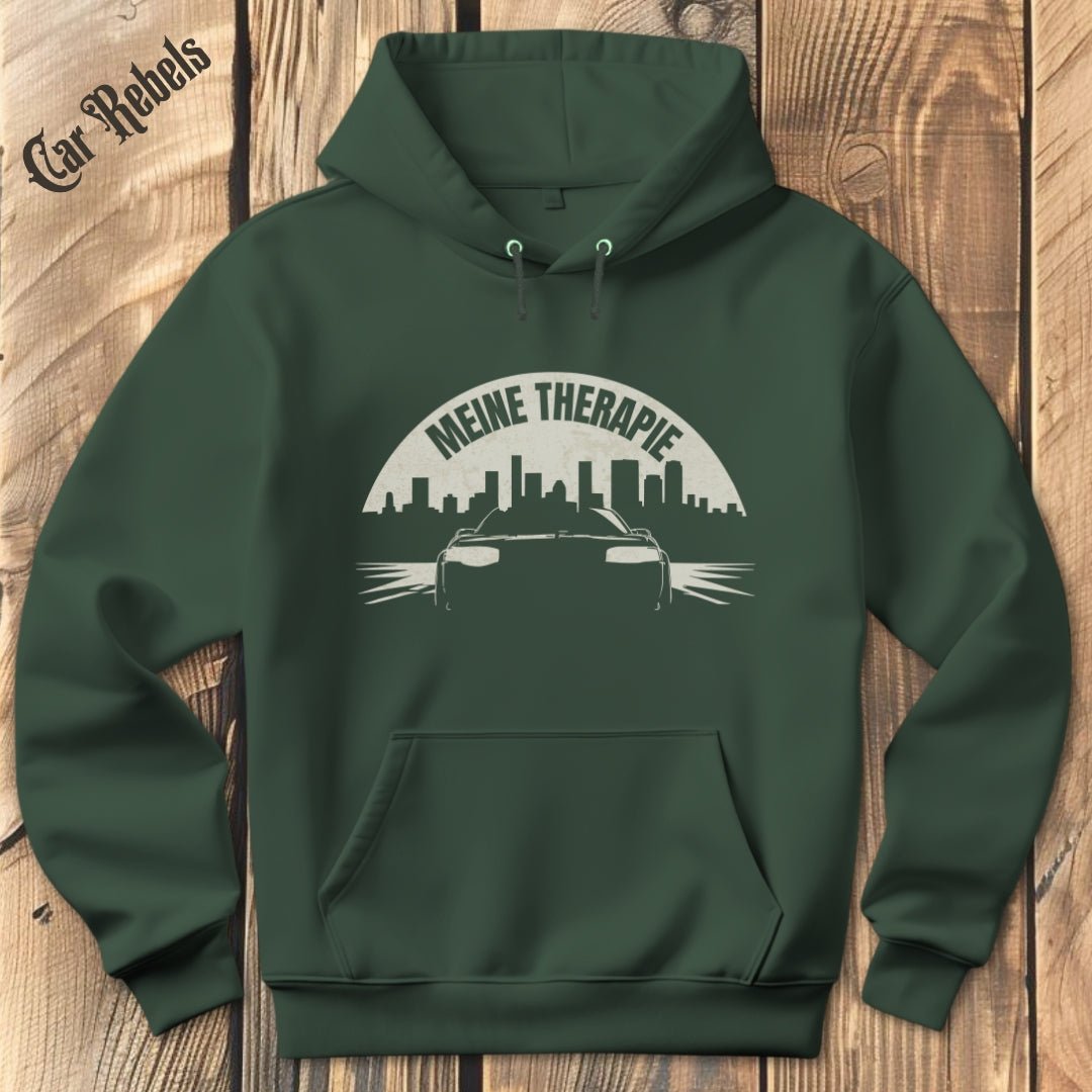 Meine Therapie - Nacht Hoodie - Car Rebels