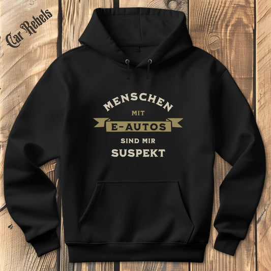 Menschen mit E - Autos Hoodie - Car Rebels