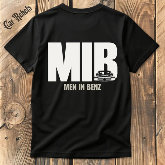 MIB Mercedes T-Shirt Backprint - Car Rebels