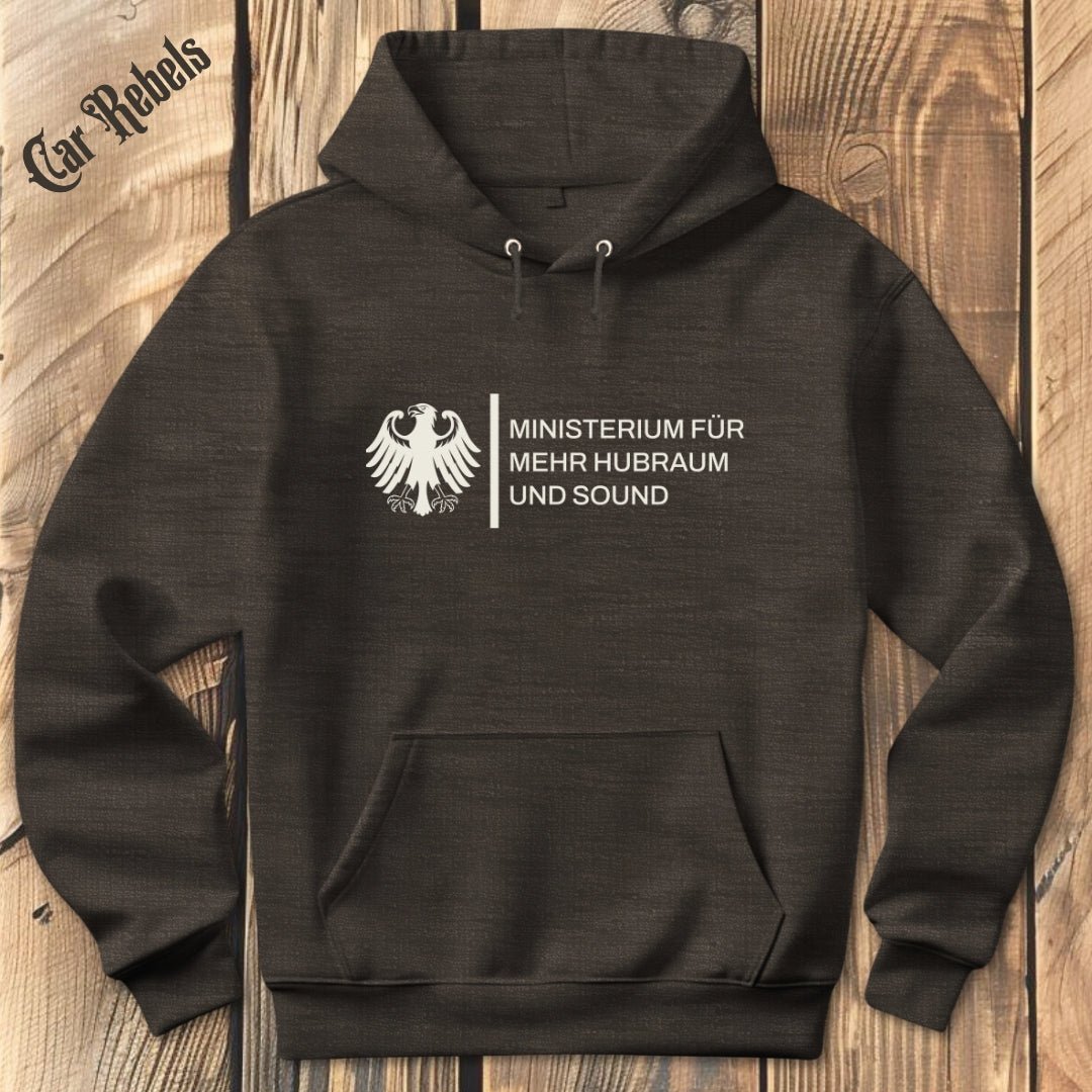 Ministerium Hubraum Hoodie - Car Rebels