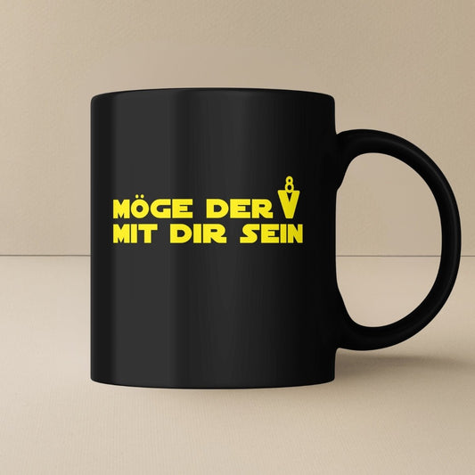 Möge der V8 mit dir sein Tasse - Car Rebels