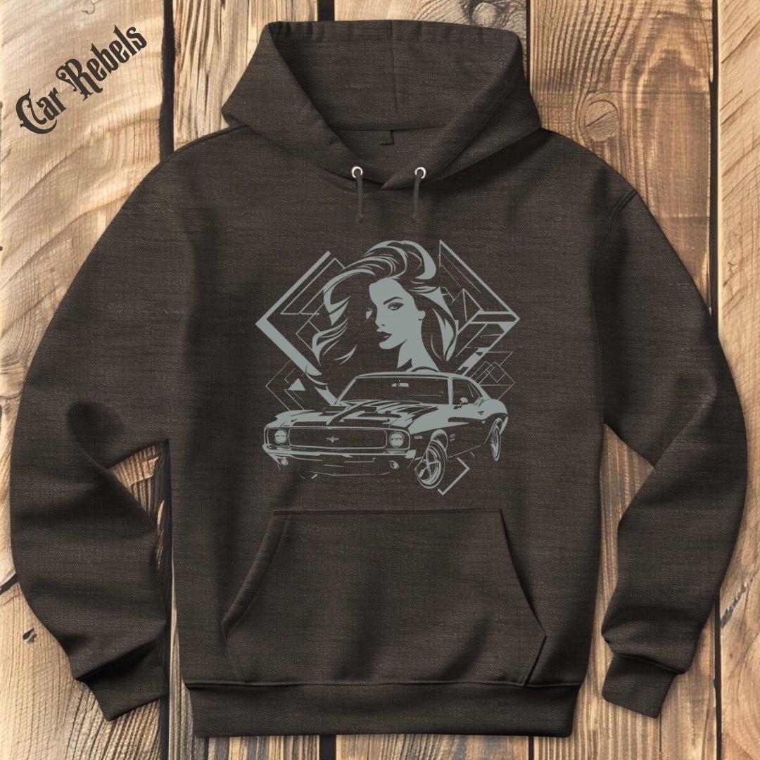 Muscle Chic Hoodie - Car Rebels