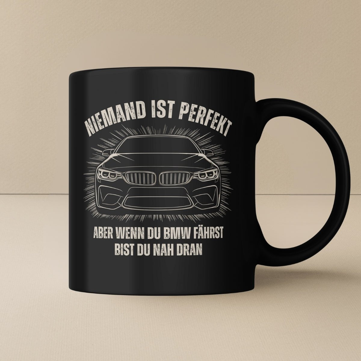 Niemand ist perfekt BMW 4er F32 Tasse - Car Rebels