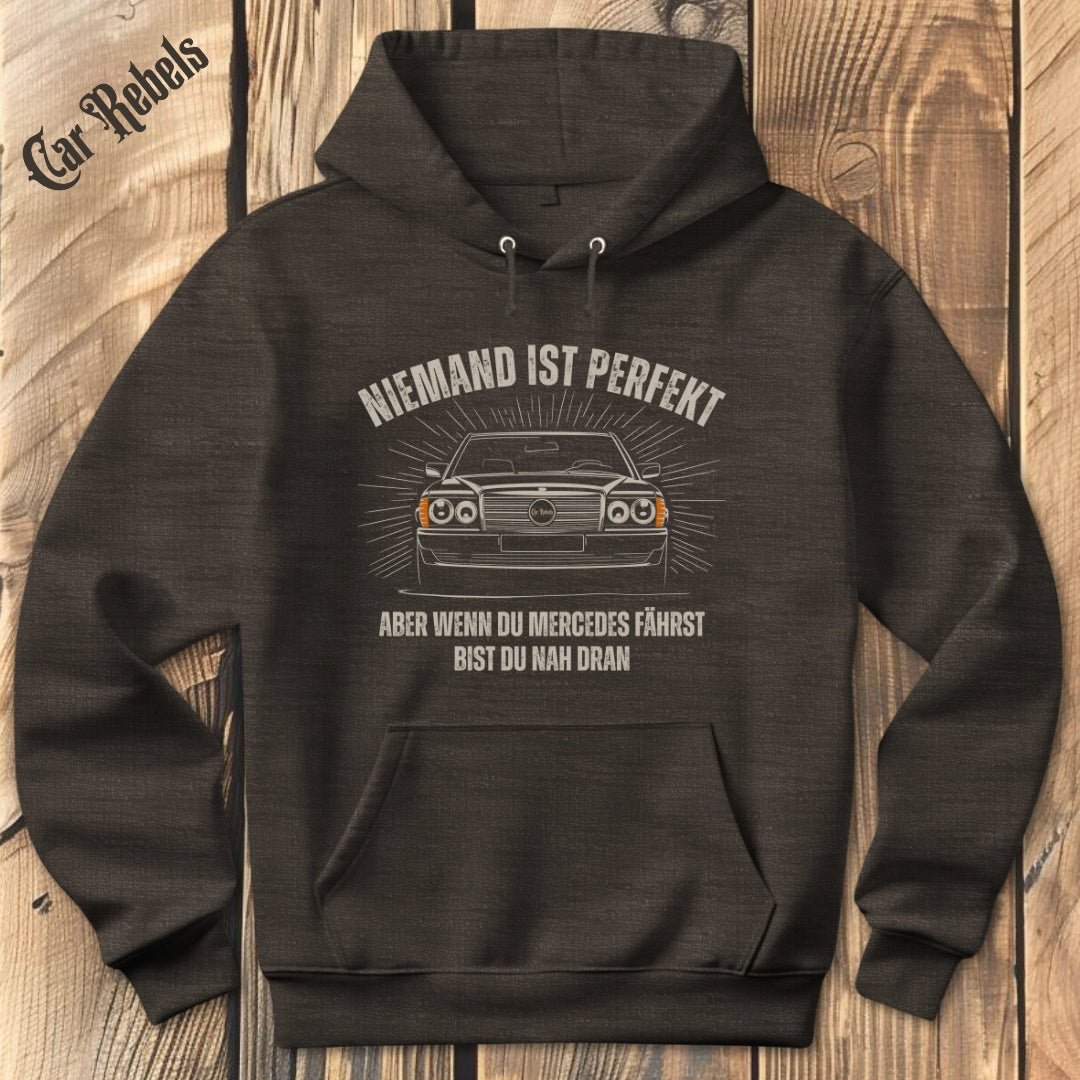 Niemand ist perfekt Mercedes Classic Hoodie - Car Rebels