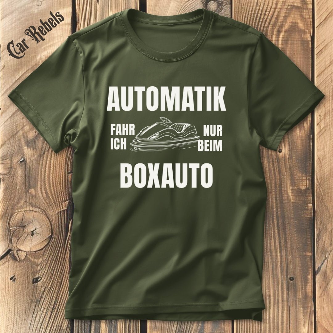 Nur beim Boxauto | Unisex T - Shirt - Car Rebels