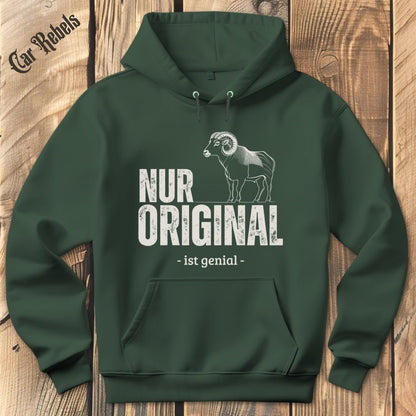 Nur Original RAM funny Hoodie - Car Rebels
