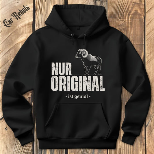 Nur Original RAM funny Hoodie - Car Rebels