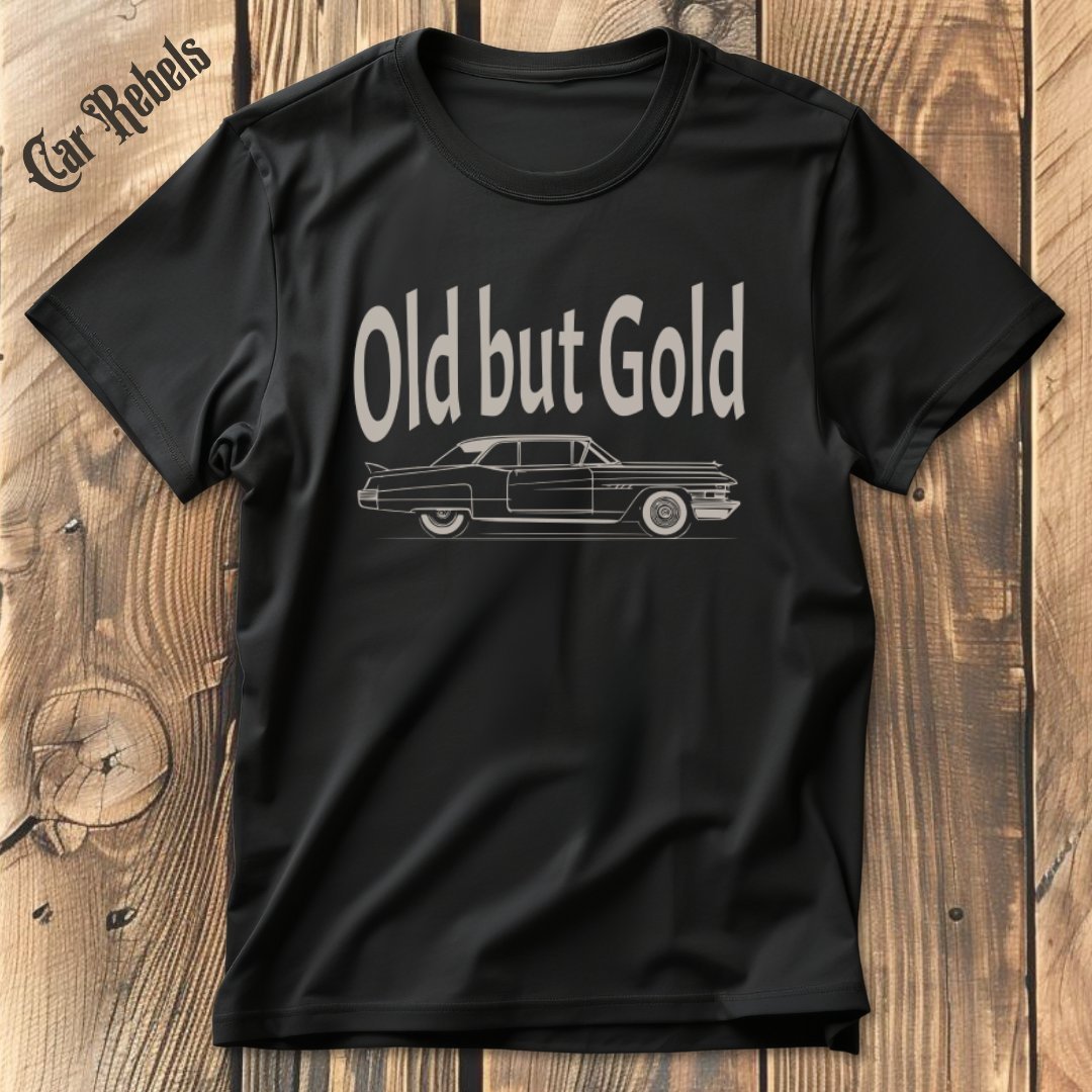 Old but Gold T-Shirt - Car Rebels
