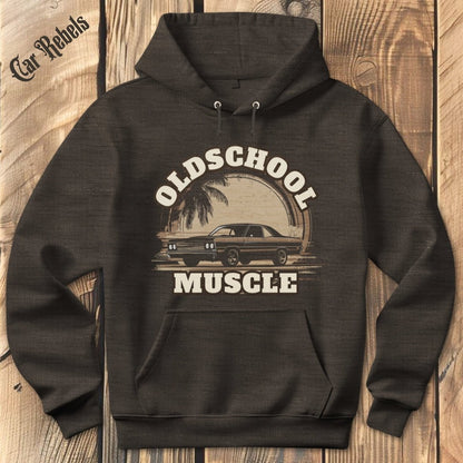 Oldschool Muscle Hoodie - Car Rebels