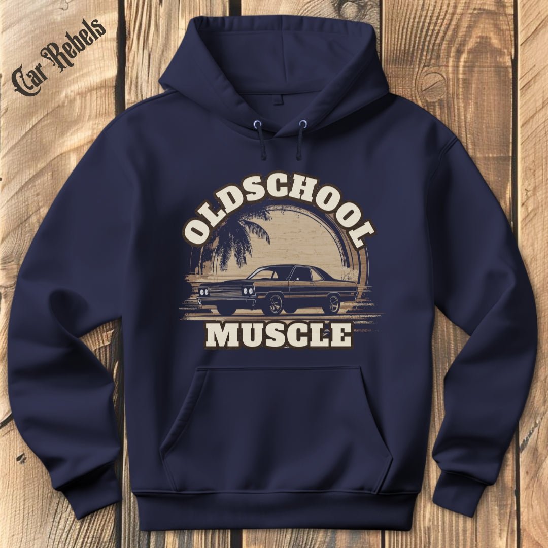 Oldschool Muscle Hoodie - Car Rebels