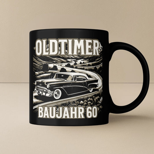 Oldtimer 60 Geburtstag Tasse - Car Rebels