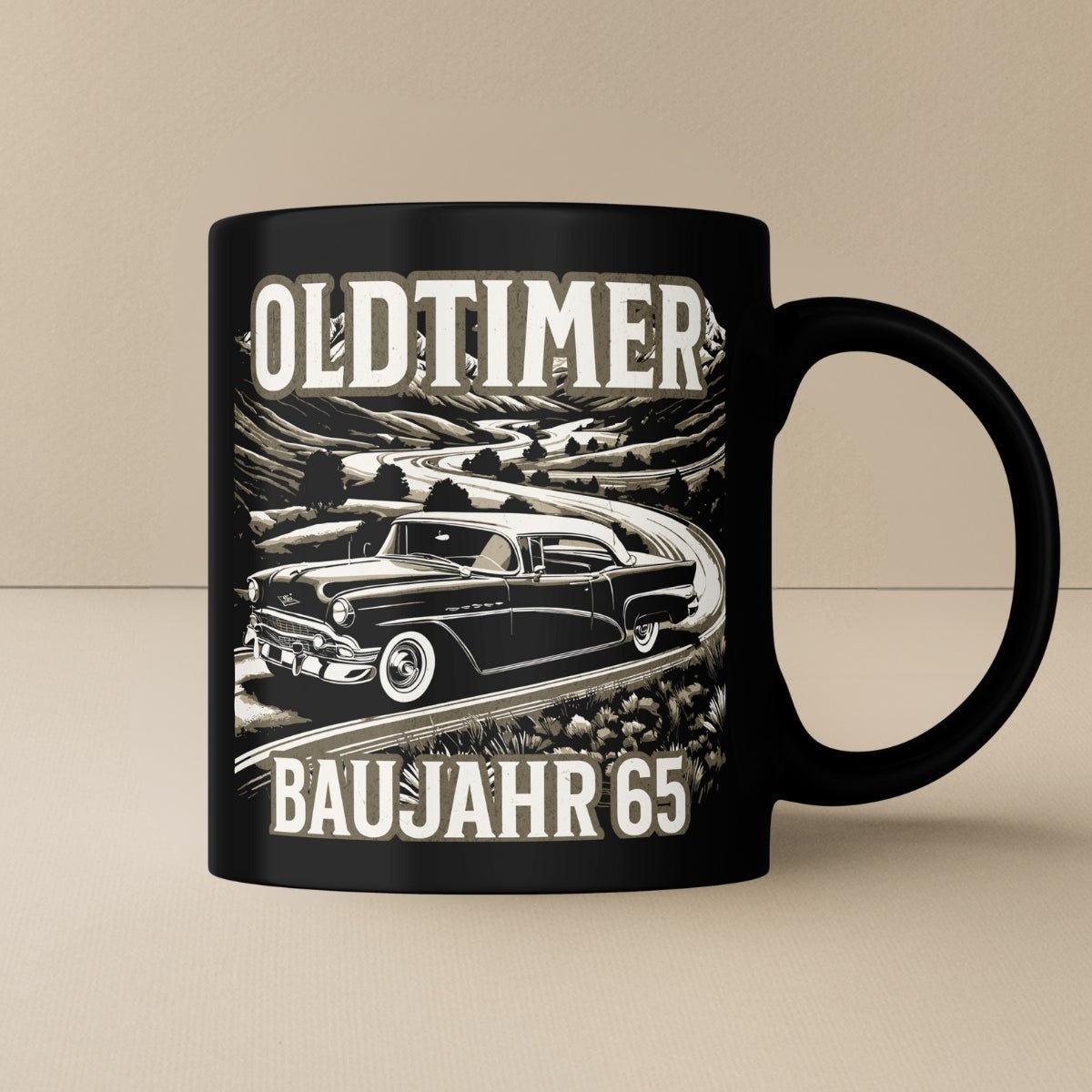 Oldtimer 65 Geburtstag Tasse - Car Rebels