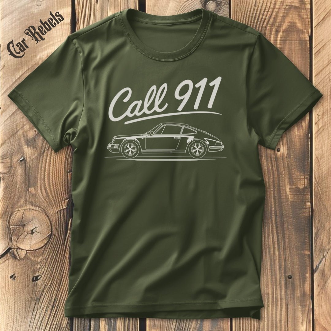 Porsche Call 911 T-Shirt - Car Rebels