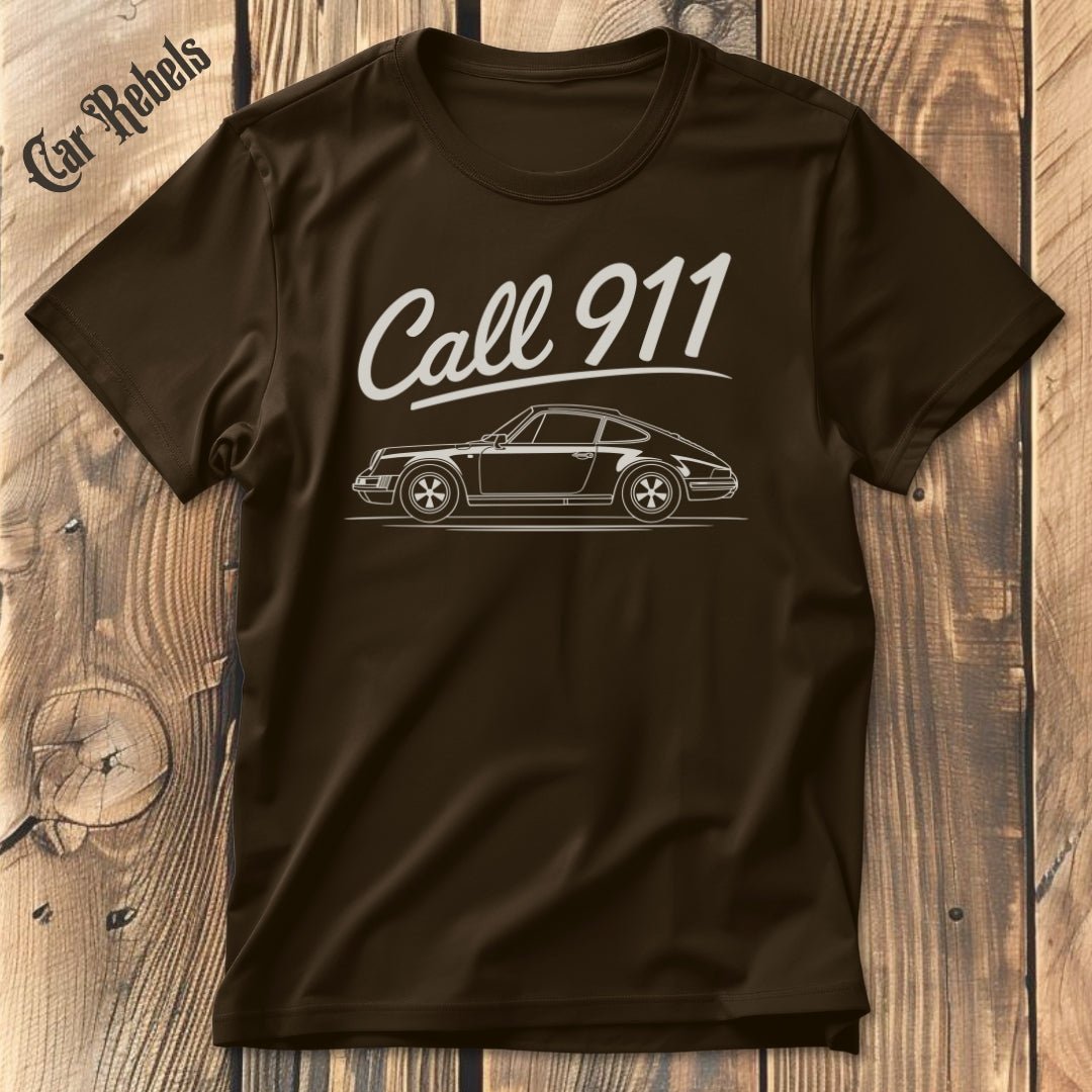 Porsche Call 911 T-Shirt - Car Rebels