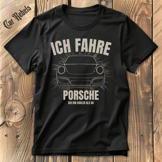 Porsche - Cooler als du T-Shirt - Car Rebels