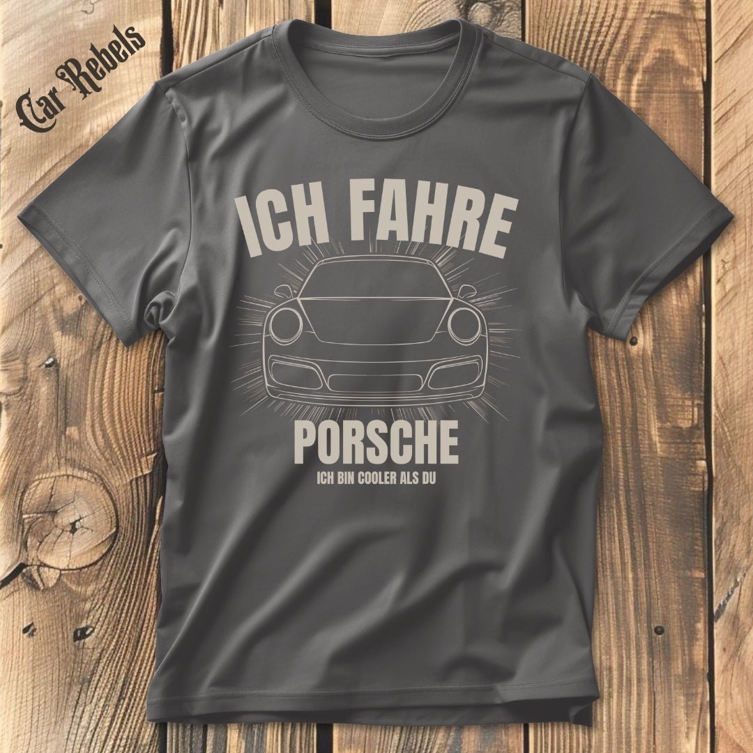 Porsche - Cooler als du T-Shirt - Car Rebels