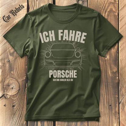 Porsche - Cooler als du T-Shirt - Car Rebels