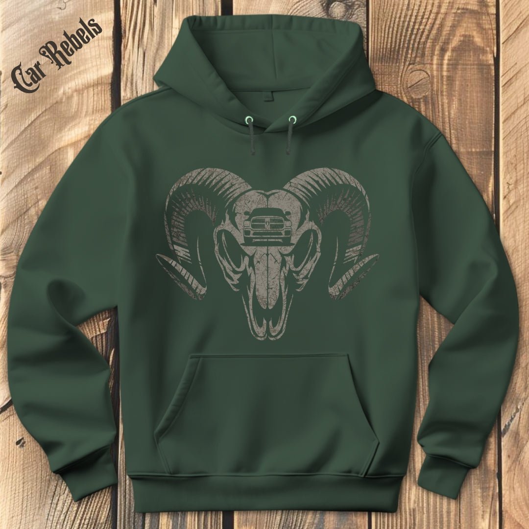 RAM Skull Hoodie - Car Rebels