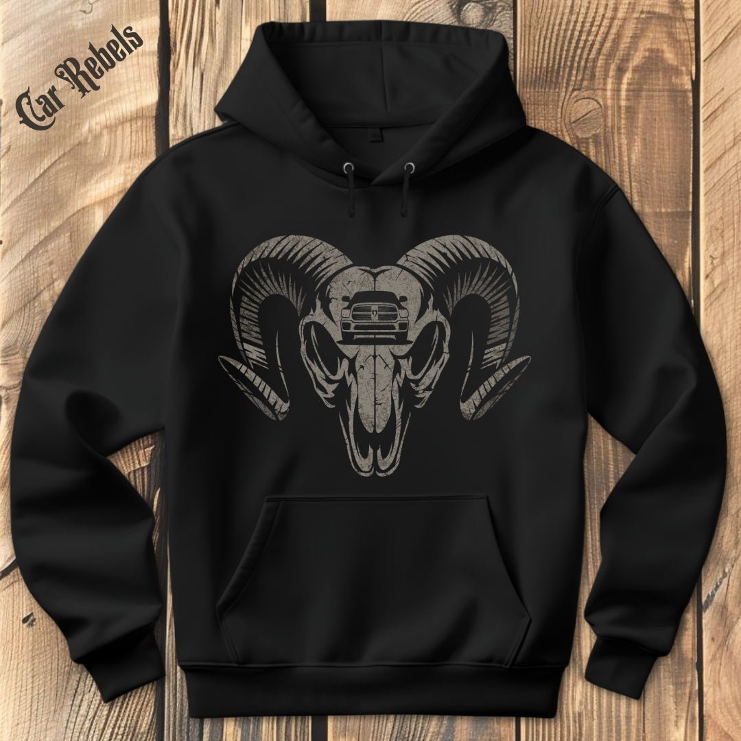 RAM Skull Hoodie - Car Rebels