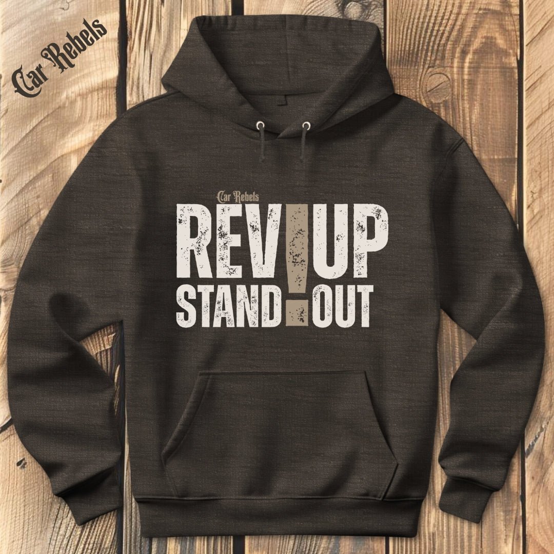 Rev Up Car Rebels Hoodie - Car Rebels