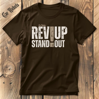 Rev Up Car Rebels | Unisex T - Shirt - Car Rebels