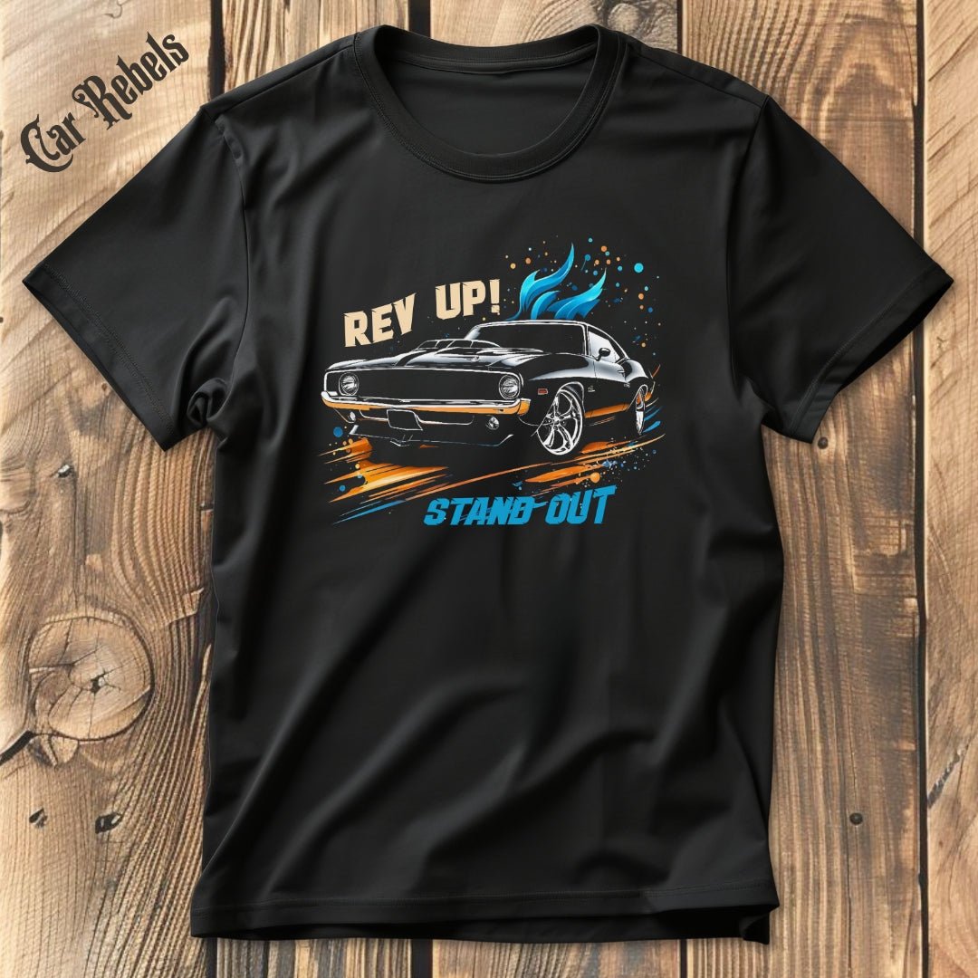 Rev Up Hot | Unisex T - Shirt - Car Rebels