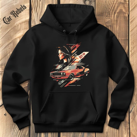 Rev Up Retro | Hoodie - Car Rebels