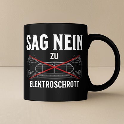 Sag Nein Elektroschrott Tasse - Car Rebels