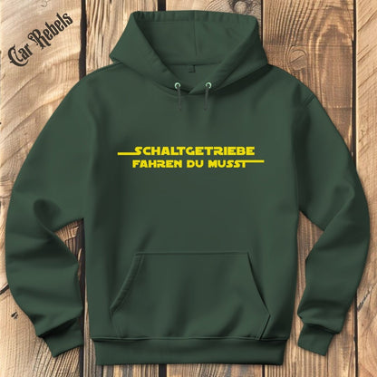 Schaltgetriebe fahren du musst Hoodie - Car Rebels