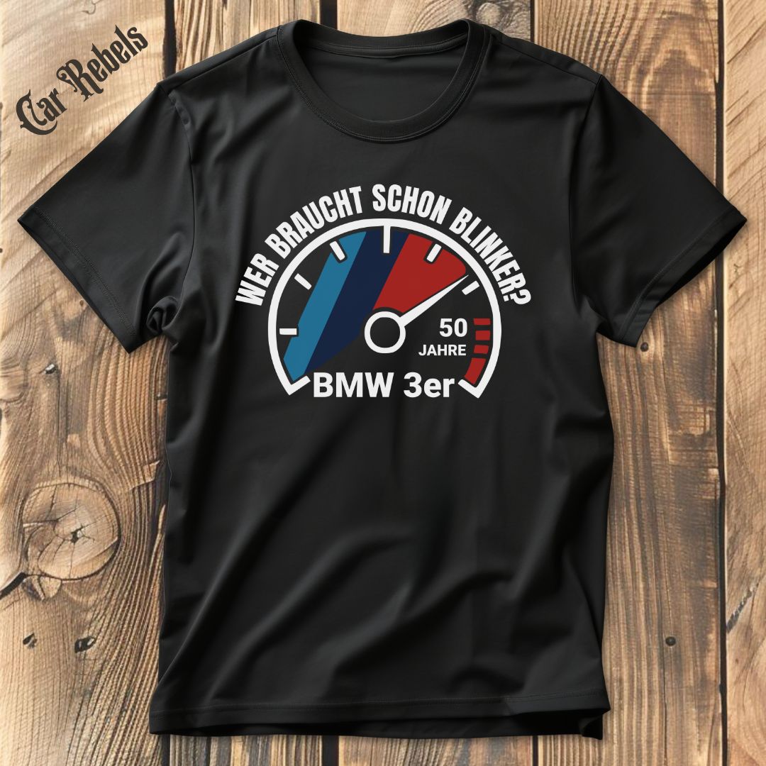 BMW 3er 50 Jahre Blinker T-Shirt