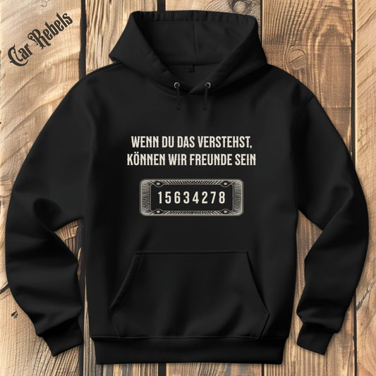 Wenn du das verstehst 15634278 Hoodie