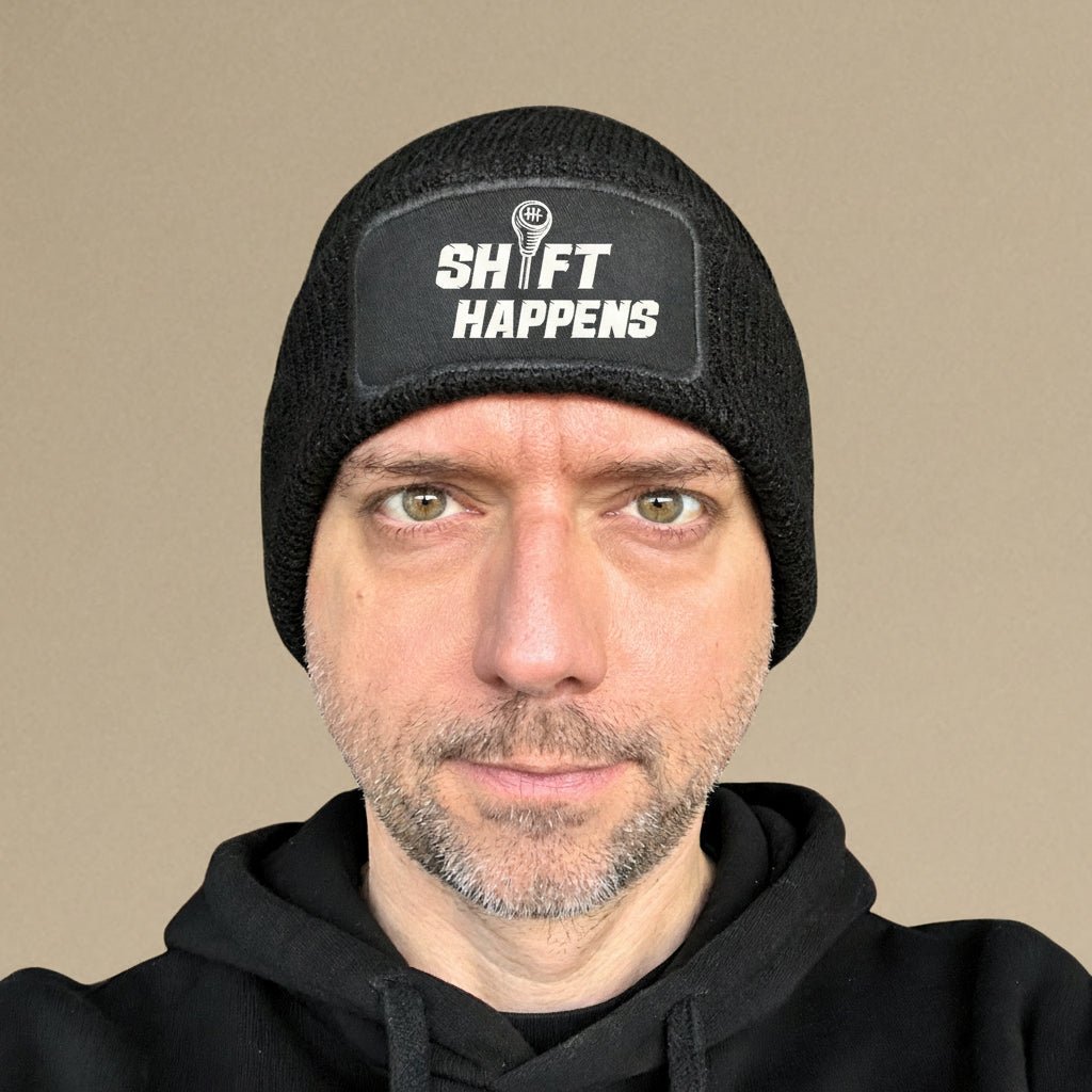 Shift happens Beanie - Car Rebels