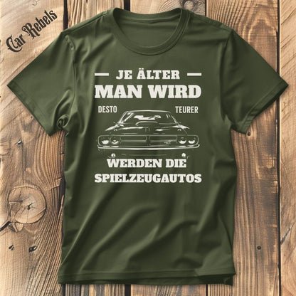 Spielzeugautos T-Shirt - Car Rebels