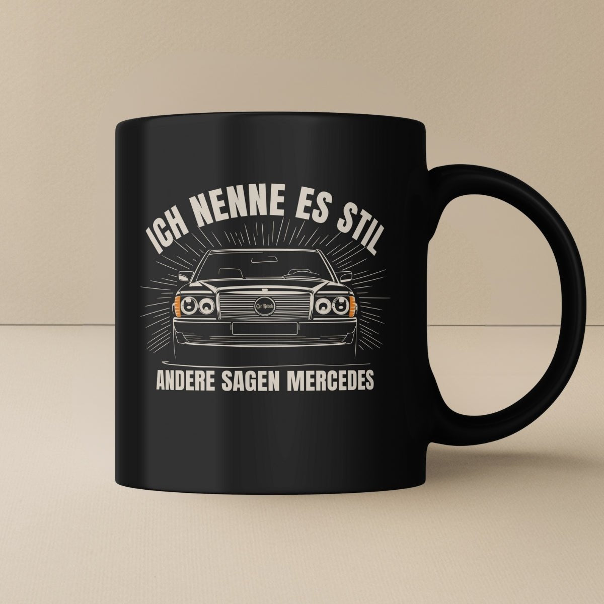 Stil Mercedes W123 Tasse - Car Rebels