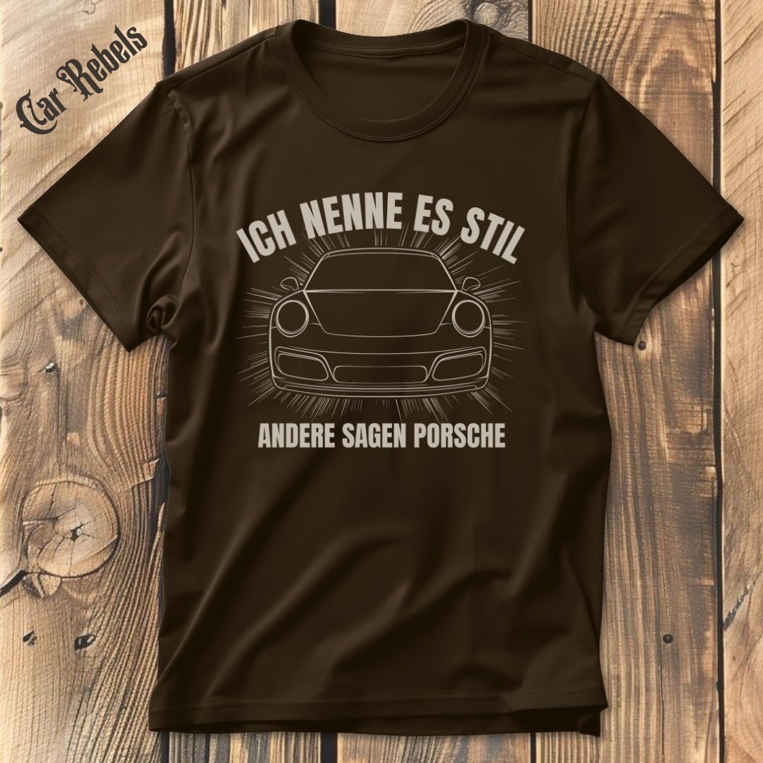 Stil Porsche T-Shirt - Car Rebels